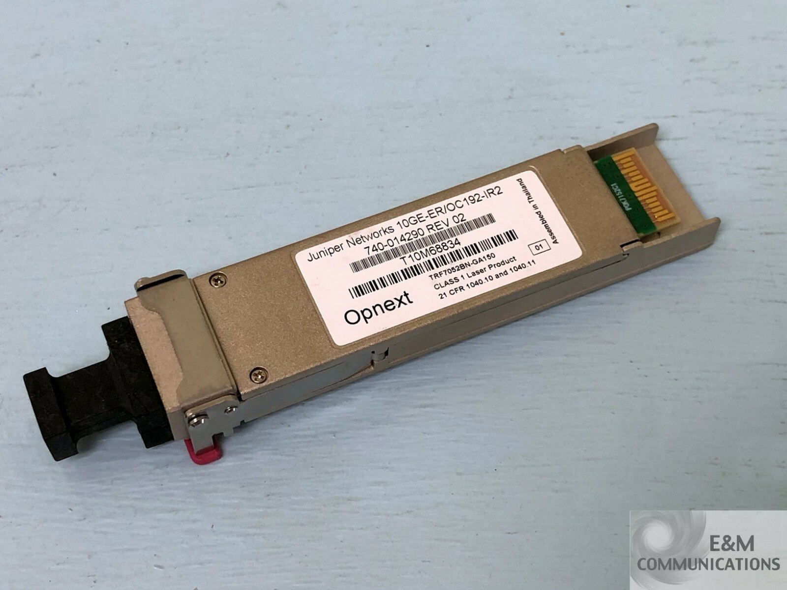 740-014290 JUNIPER OPNEXT TRF7051BN-GA150 OC192-IR2/10G-E XFP TRANSCEIVER