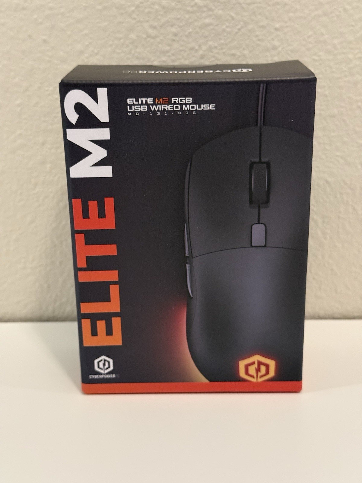 CYBERPOWERPC Wired Gaming Mouse Elite M2 Color Changing LED NEW