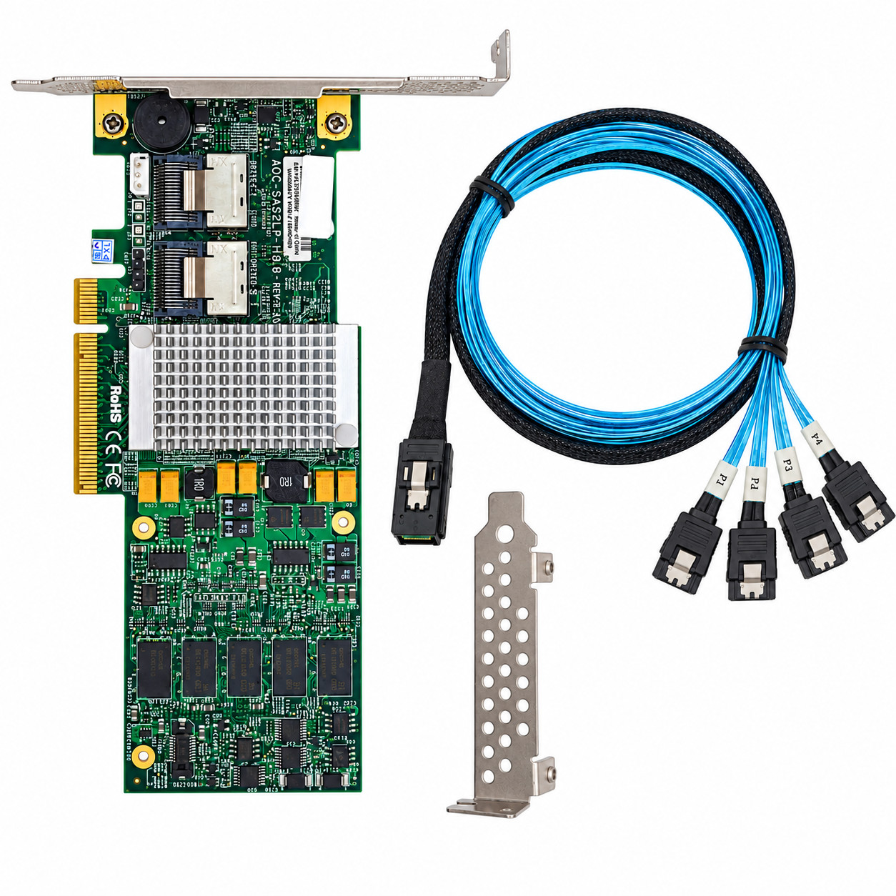 Supermicro AOC-SAS2LP-H8IR LSI 9260-8i 8-Port 6Gb/s SAS SATA RAID Controller