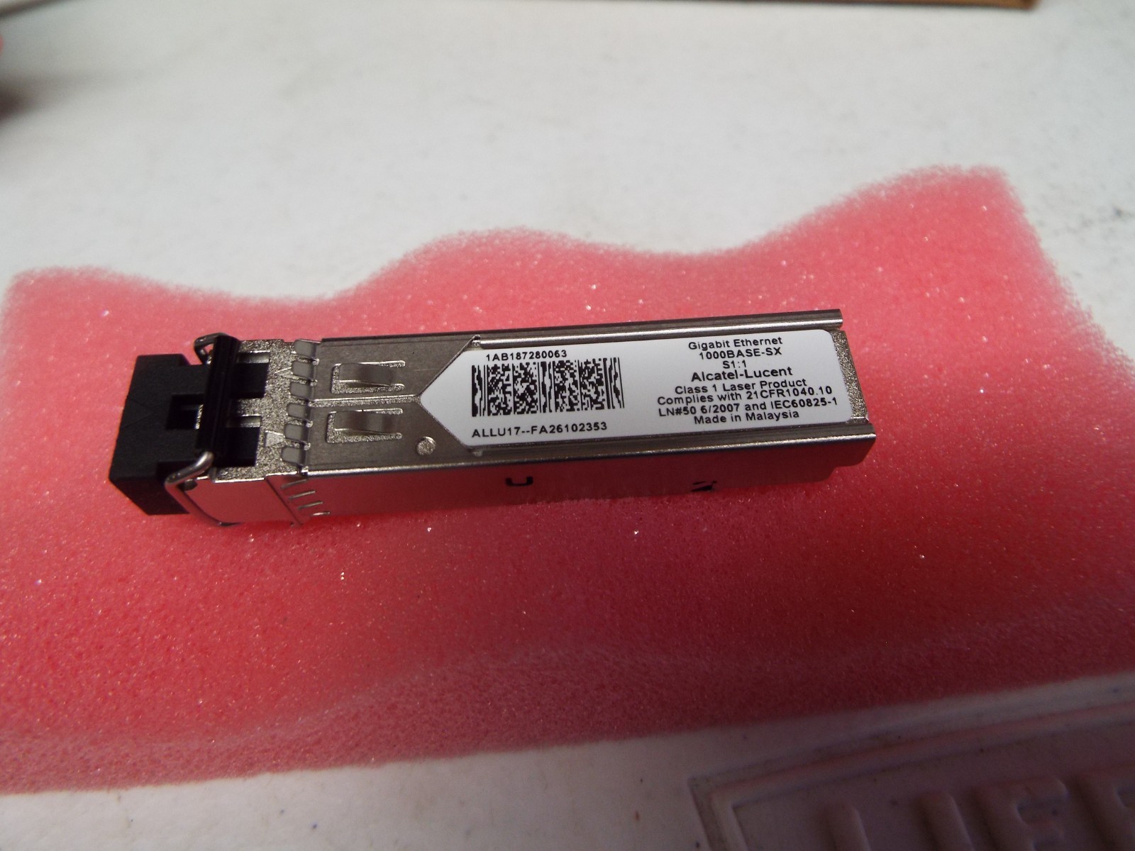 Alcatel Lucent 1AB187280063 Allu17 FA 26102353 GE 1000Base-SX