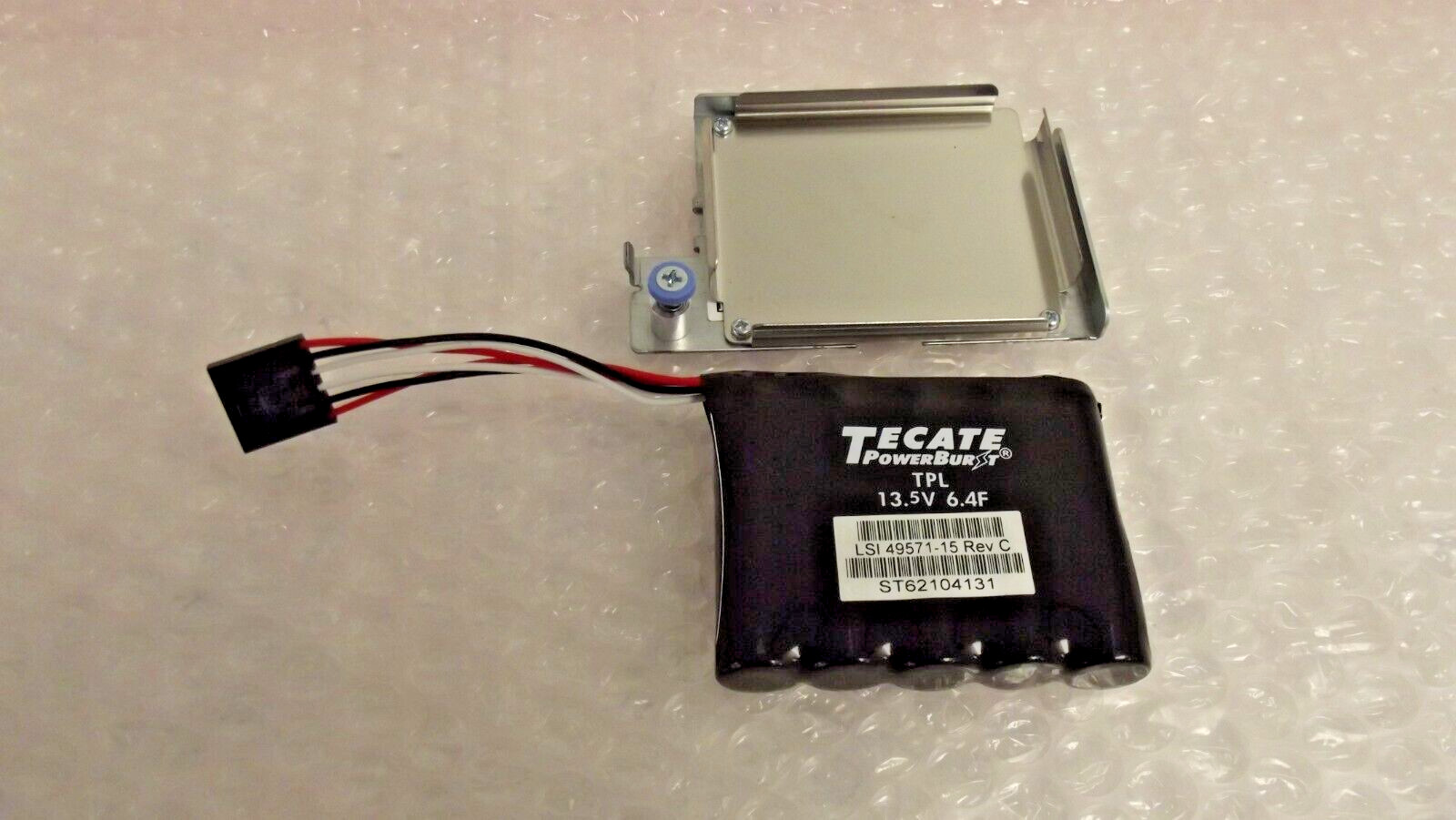 LSI Tecate PowerBurst TPL 13.5 V 6.4F Battery BBU09 CVM02 BBU 49571-15 RV C B-20