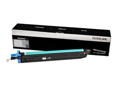 Lexmark 54G0P00 Original Black 1 Piece and Original Black Toner Unit 125000