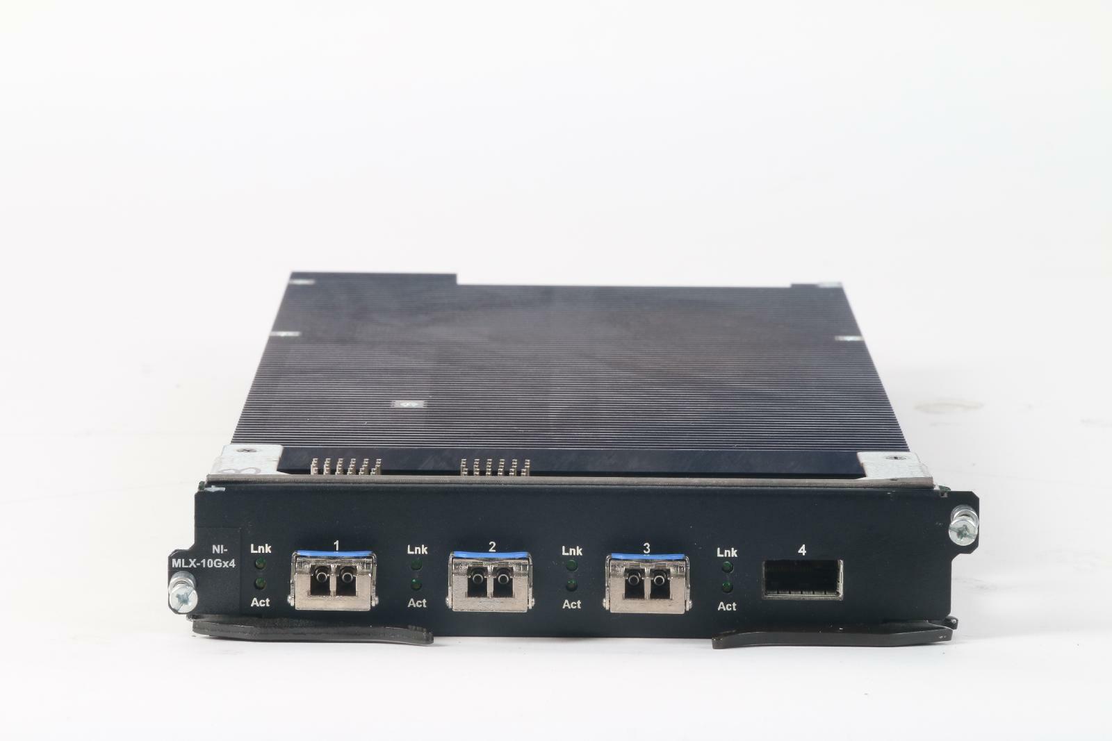 Foundry /Brocade NI-MLX-10Gx4 NetIron 4port XFP GBIC 3x XFP 10G-XFP-LR DGF-17311
