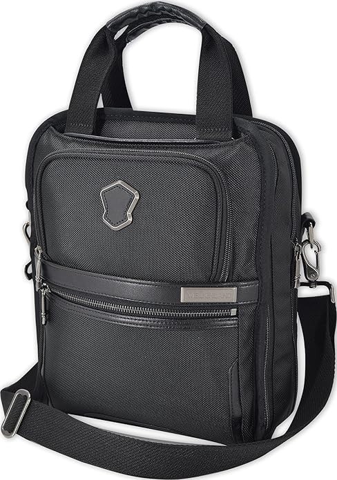 WELKINLAND 3in1 Crossbody Shoulder Bag Flat Messenger Satchel Tablet Compartment