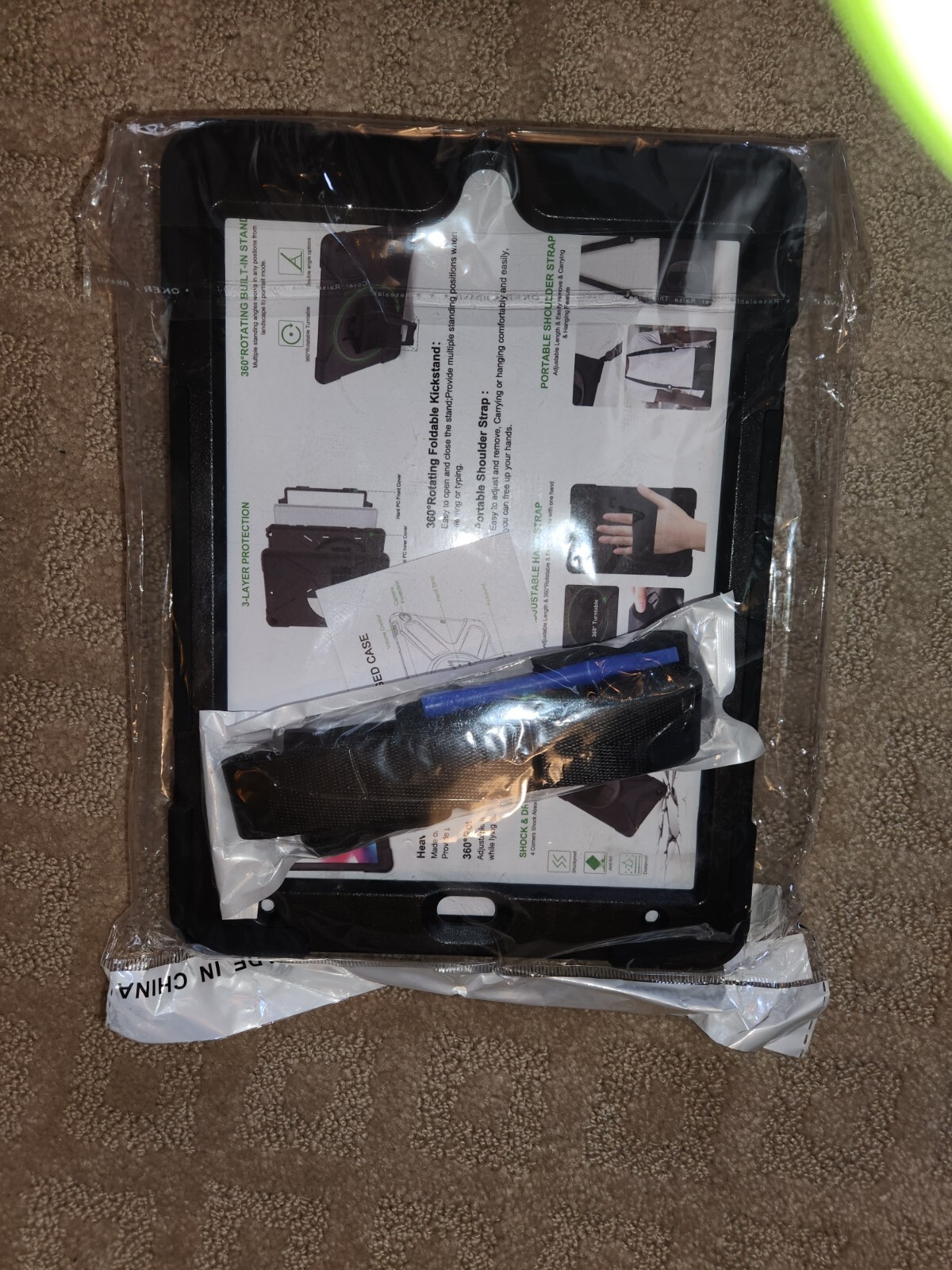 CODi Rugged Carrying Case for Apple 10.2" iPad Tablet Black (C30705065)