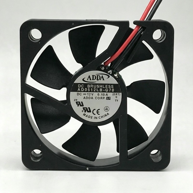 1pcs for ADDA 5010 AD0512LB-G70 DC12V 0.10A 5CM Cooling Fan