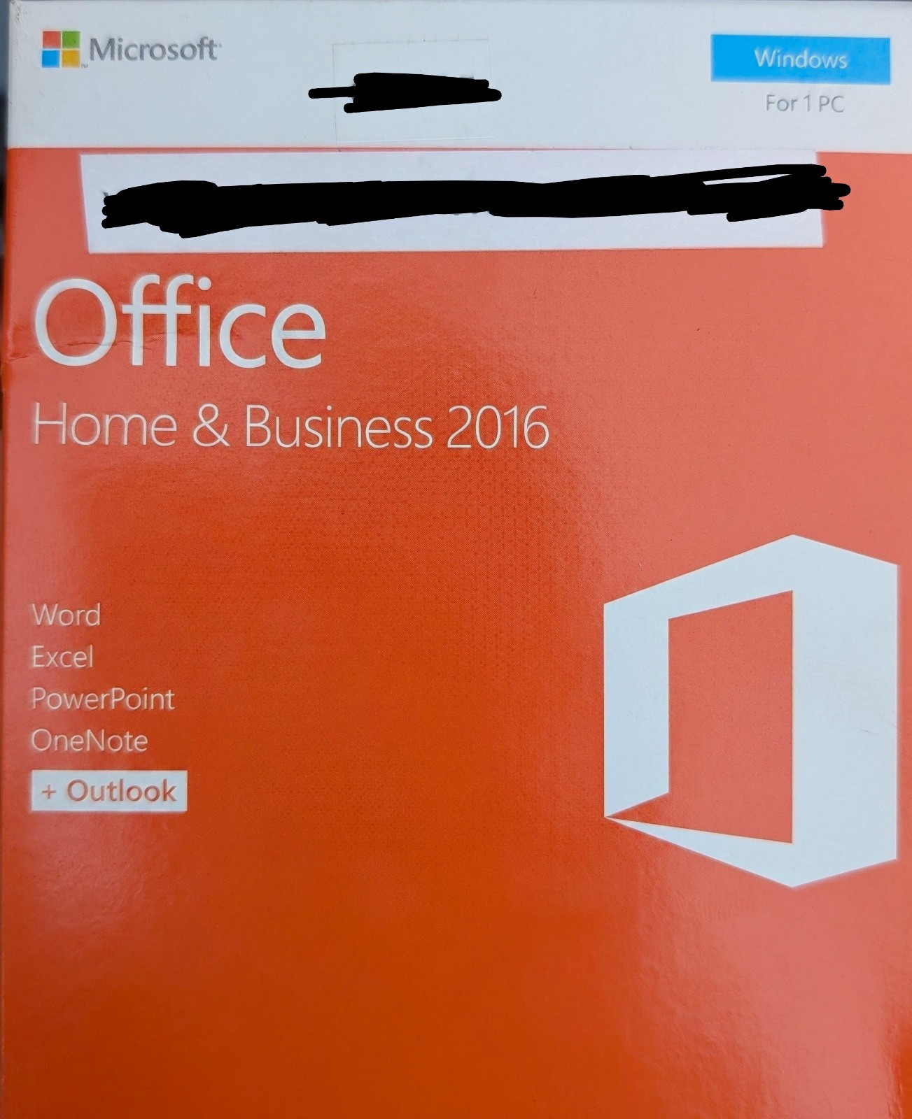 Microsoft Office Home & Business 2016 for Windows 1 PC Word Excel PowerPoint