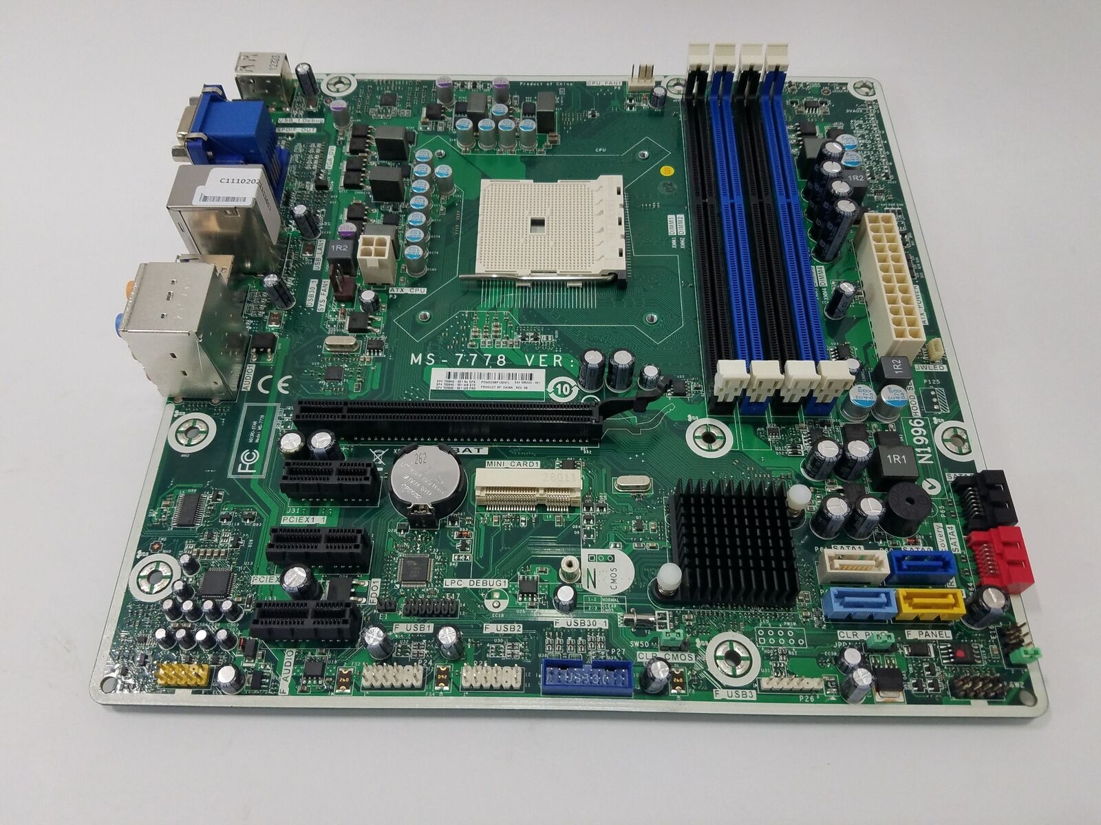 HP 696333-001 Pavilion P6 / P7 AMD Socket FM2 DDR3 Desktop Motherboard