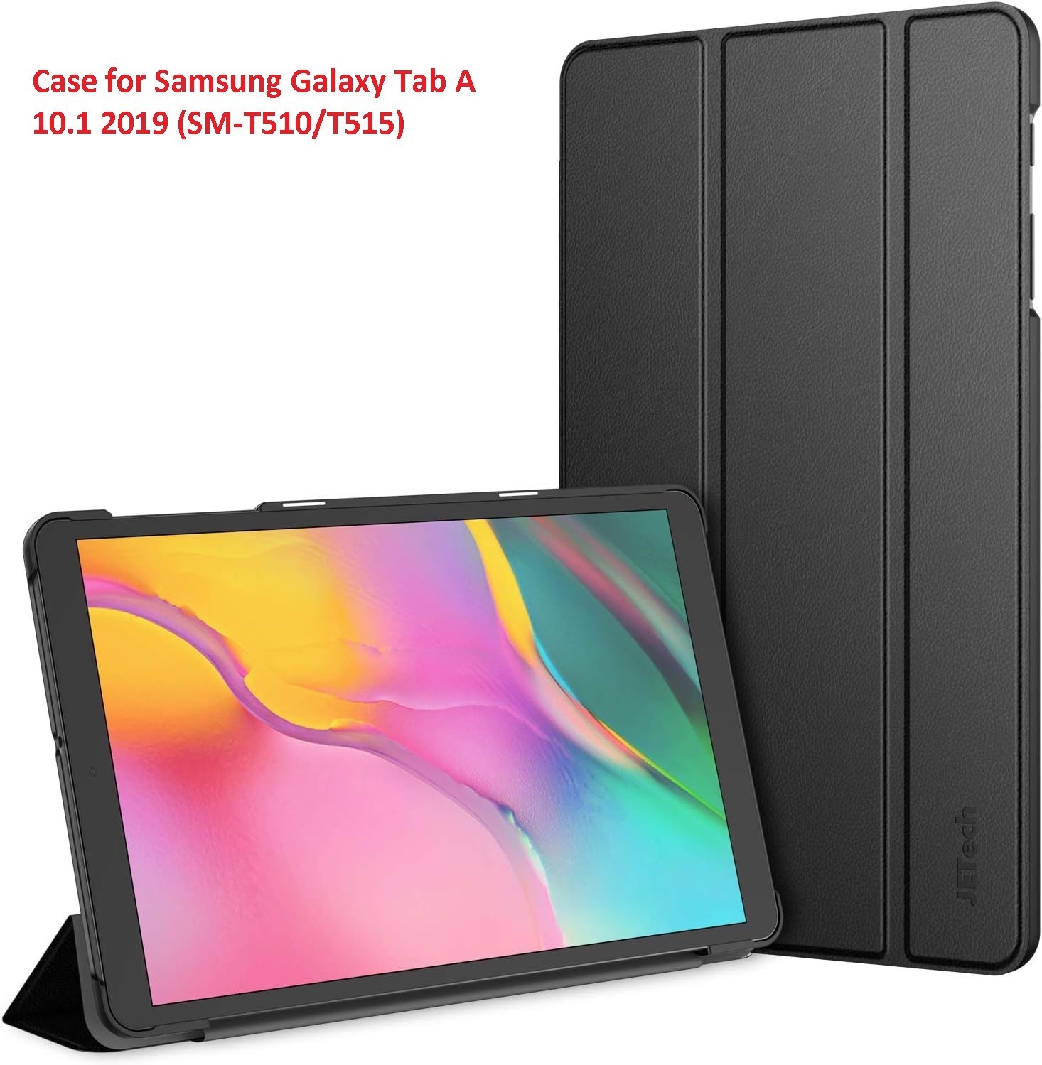 For Samsung Galaxy TAB A 10.1 2019 T510 Tablet Case Ultra Protective Slim Black