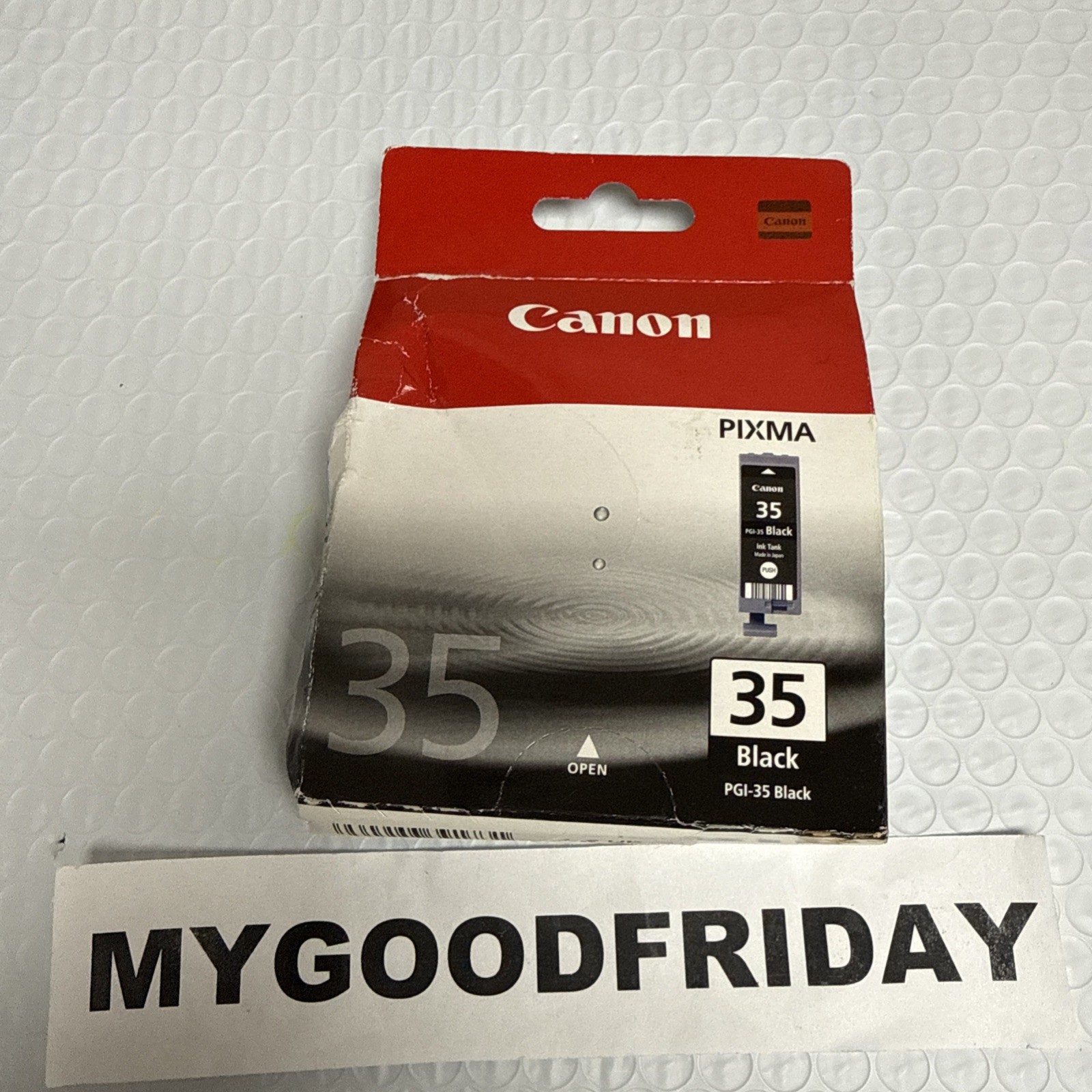 Canon Pixma-35 Black Ink Cartridge Sealed Pack