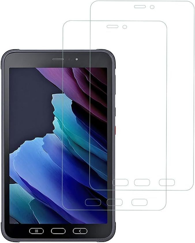 2 pcs Screen Protector for Samsung Galaxy Tab Active 3, 9H Hardness, Anti-Scratc