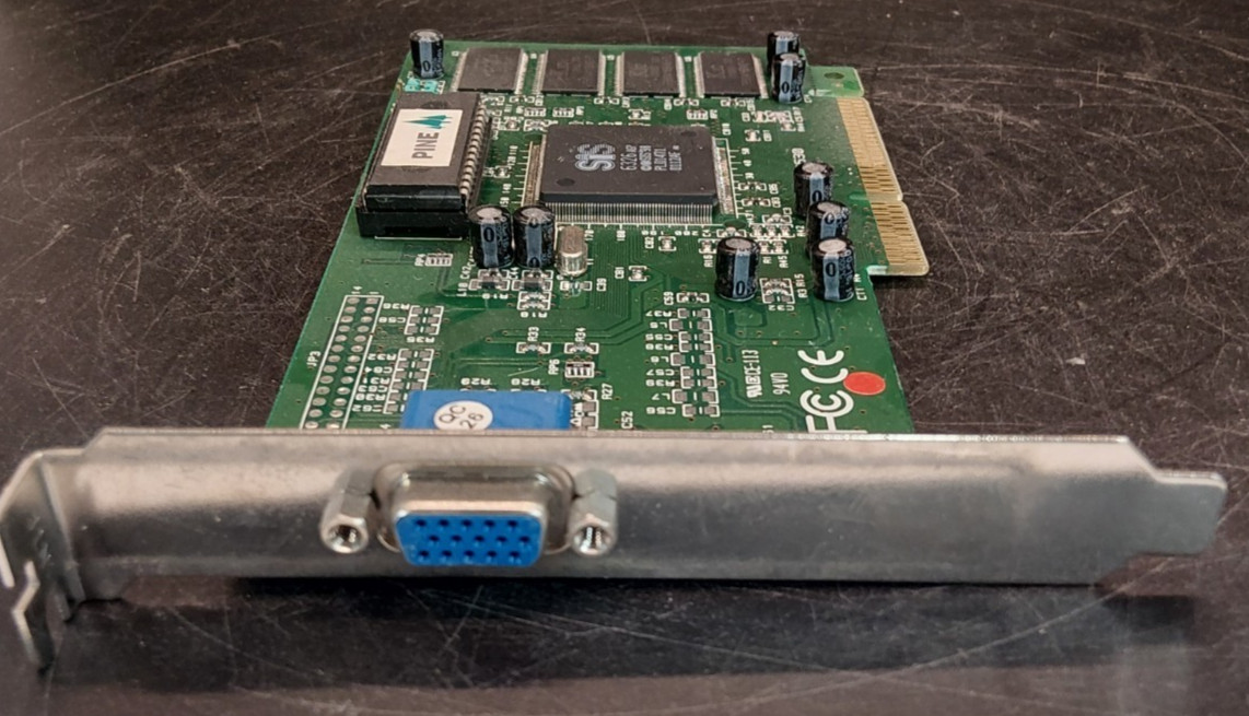 SiS AGP6326 6326 Chip 8MB Video Board VGA AGP Computer Graphic Card