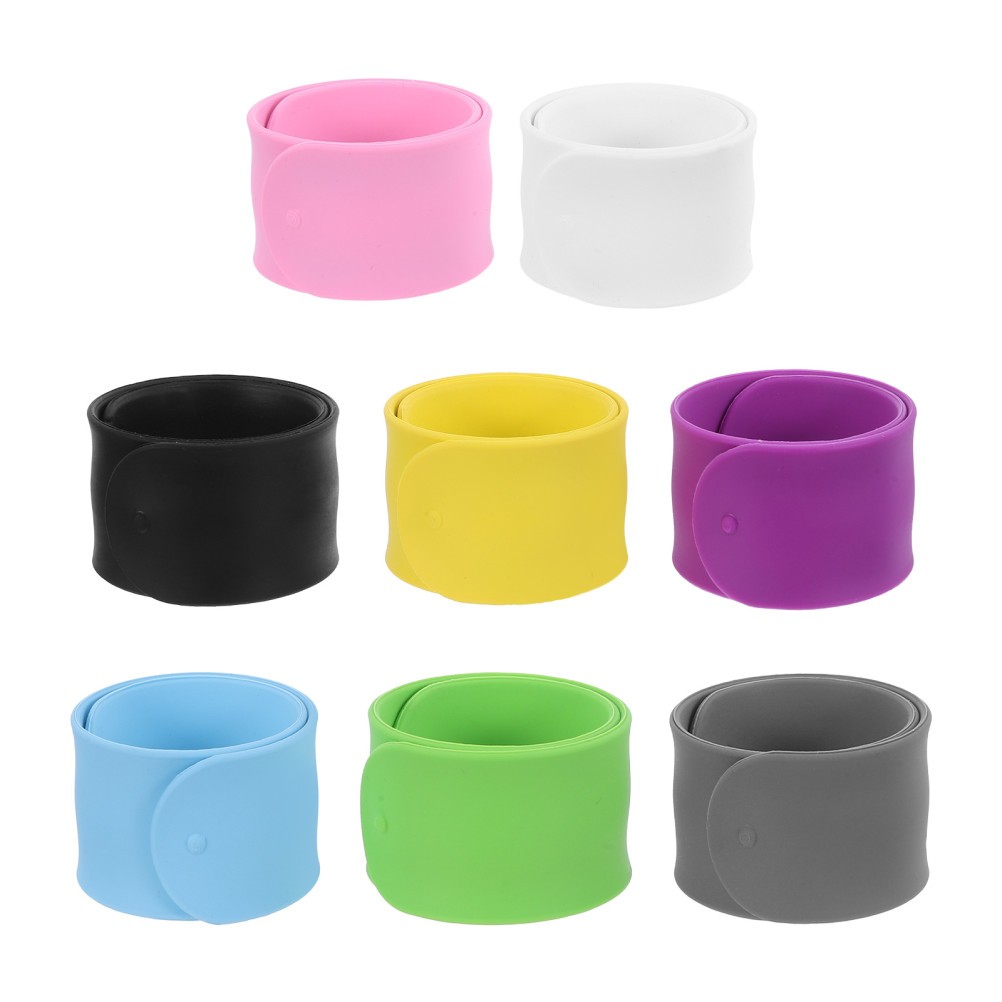 Silicone Cable Ties 8Pcs Reusable Elastic Bands for Wrapping Paper Rolls
