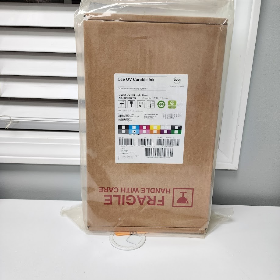 OCE IJC-357 UV Ink 3010122722, Light Cyan for OCE Arizona 1380 XT Exp 2019