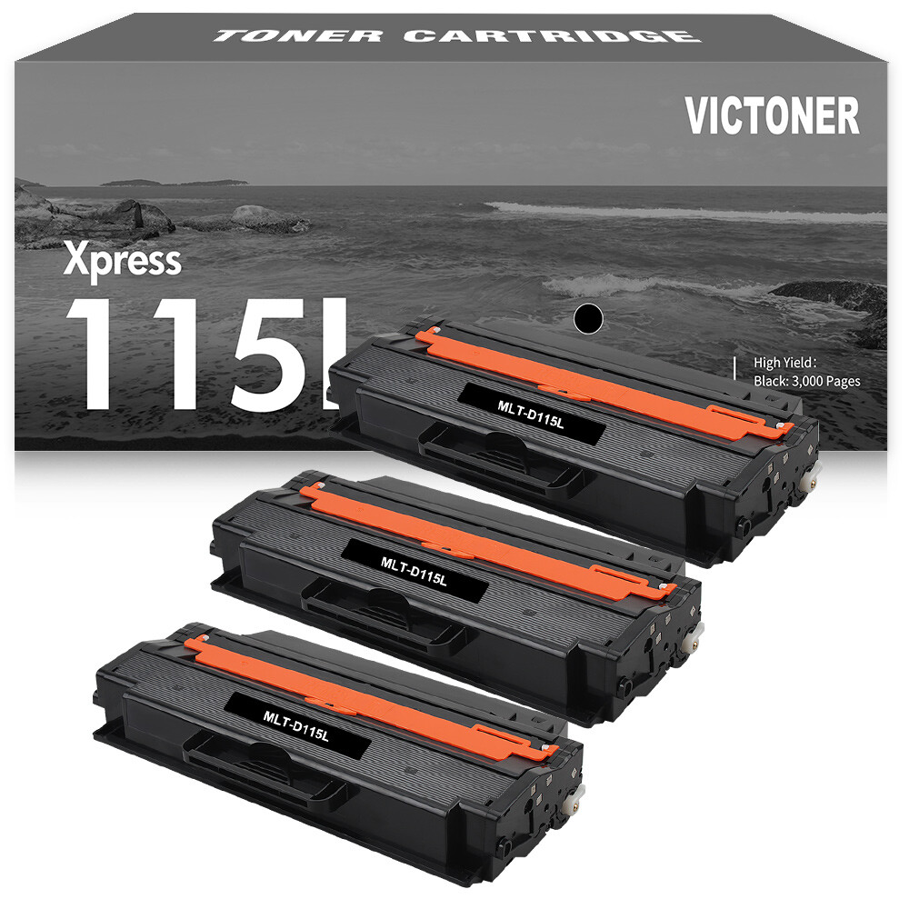 3PK MLT-D115L Toner Cartridge for Samsung Xpress SL-M2830DW SL-M2880FW Printer