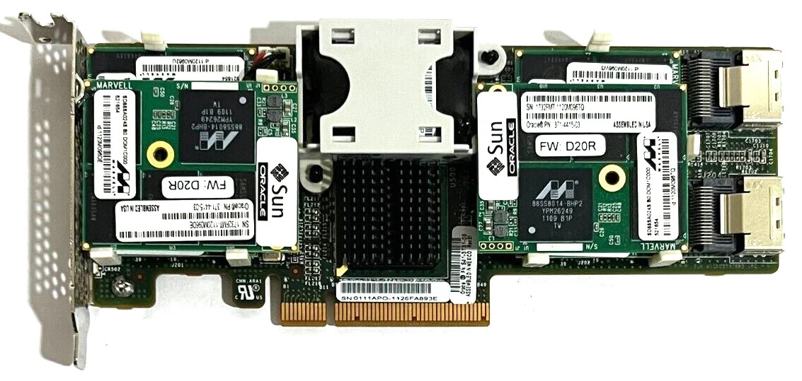 Oracle/Sun X4540 XTA-FAS-S3IE 96GB PCI-E Flash Accel. F20 SAS HBA 541-3731-08