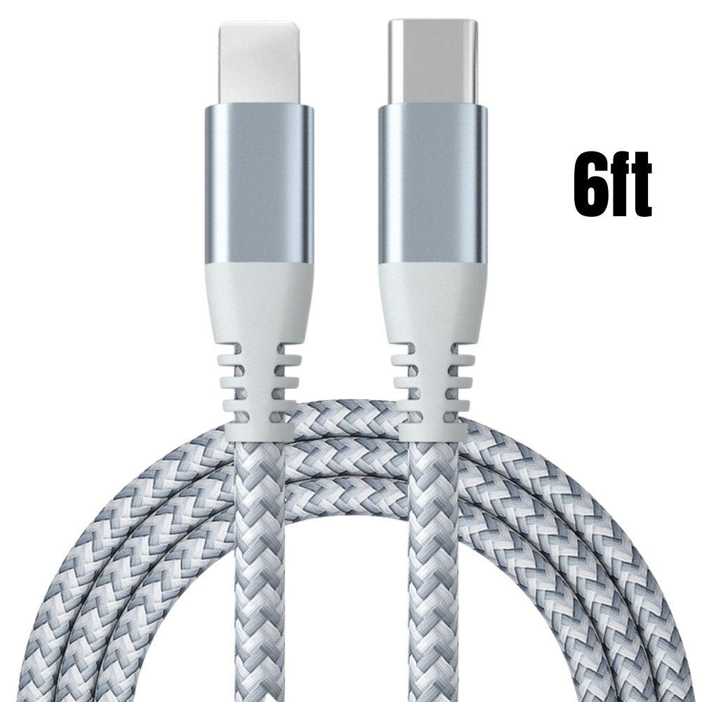 6/10Ft 20W PD Fast Charging Cable USB C Charger Cord For iPhone 14 13 12 11 Pro