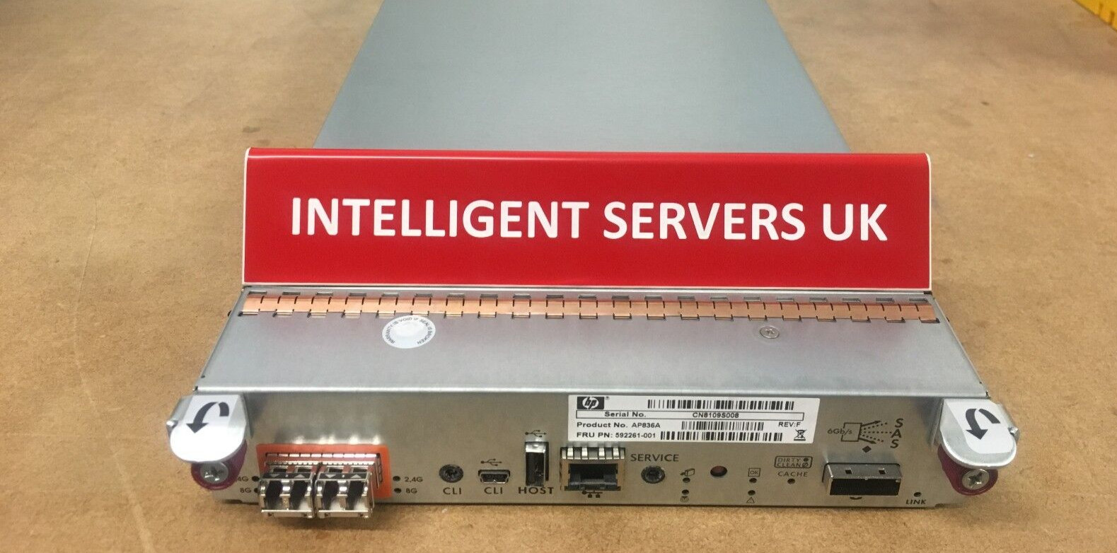 HP AP836A StorageWorks P2000 G3 FC Smart Array Controller - 3 Year Warranty