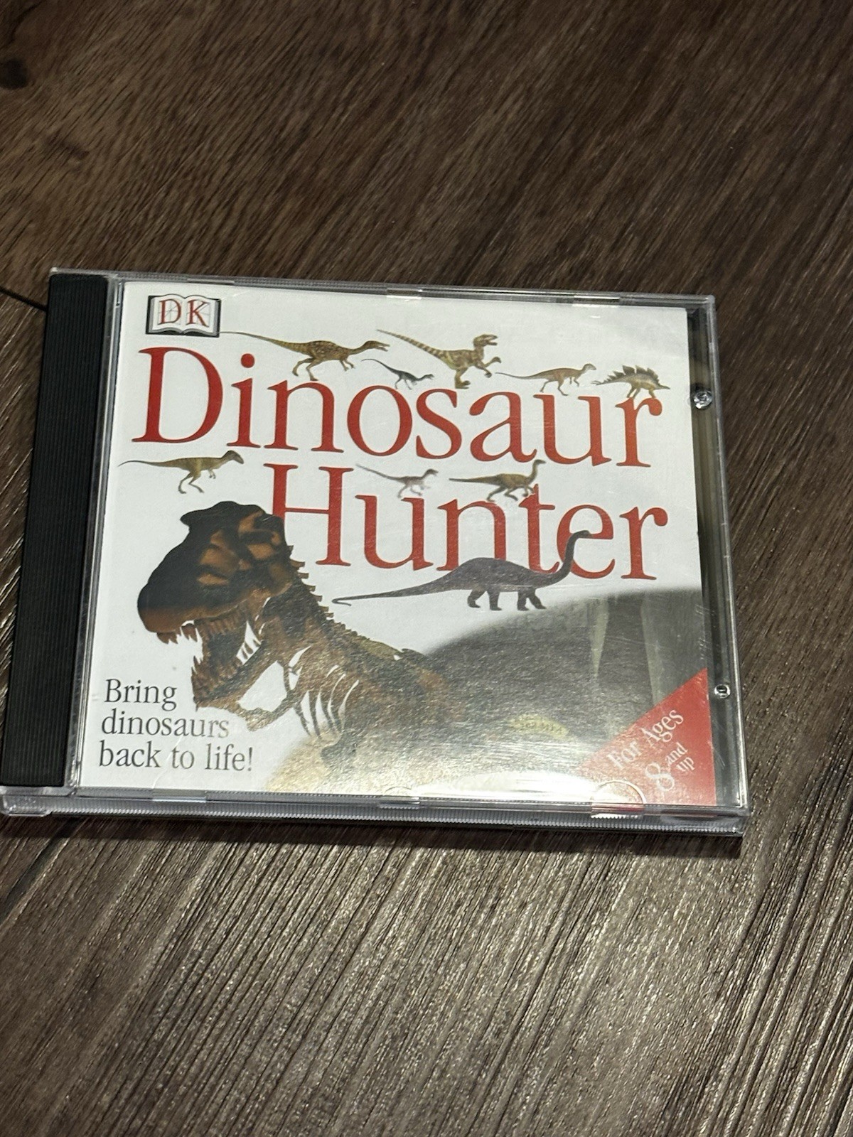 Vintage Dinosaur Hunter PC CD-ROM 1996 Eyewitness Virtual Reality Windows 95