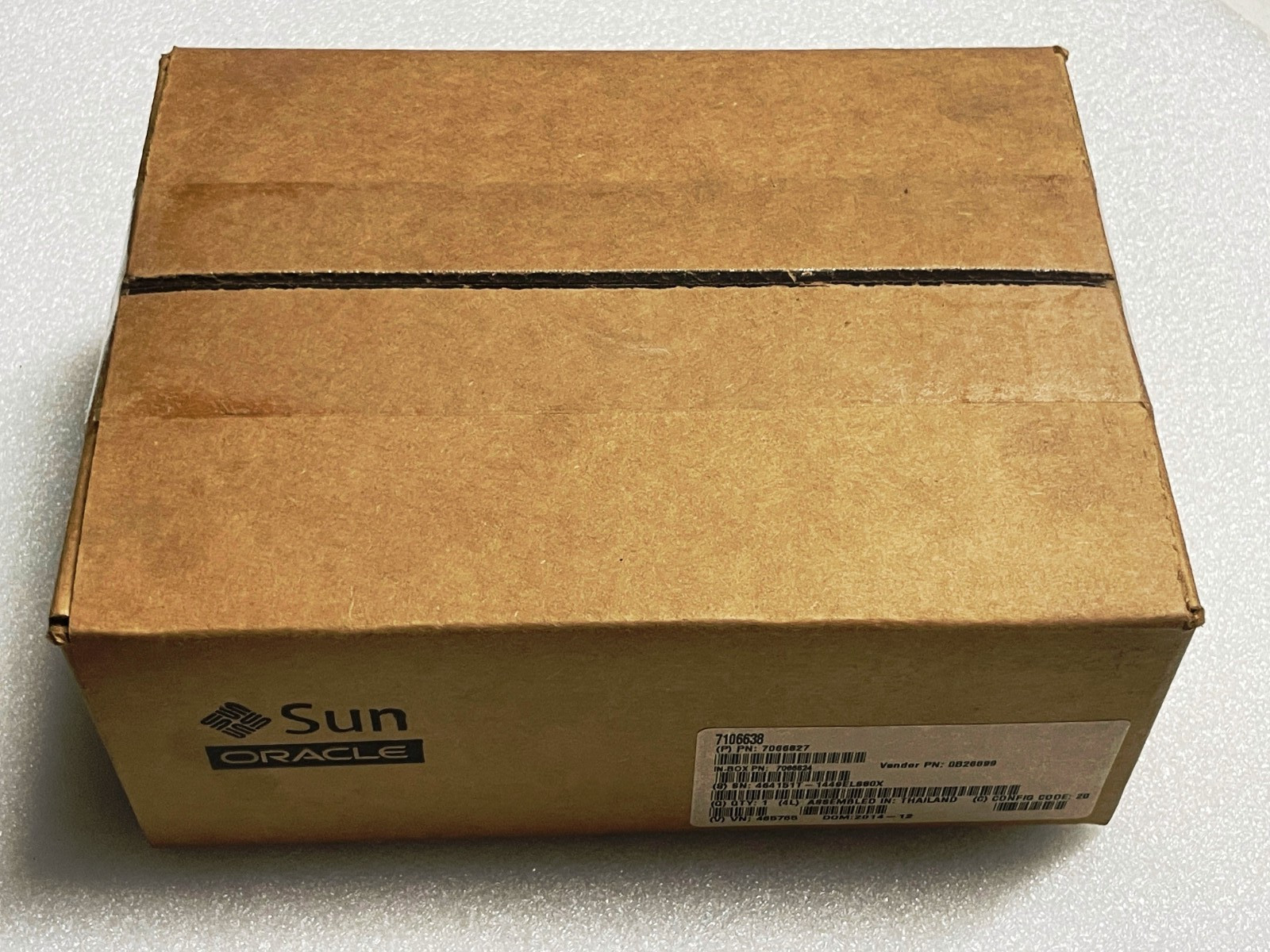 NEW - Sun Oracle 4TB 7.2K SAS 6G 3.5" Hard Drive 7066824 7066827 7106638 0B26899