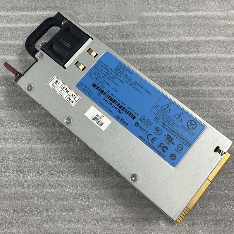 For HP DL380 G6 G7 460W Power Supply DPS-460EB A 499249-001 511777-001 DPS460EBA