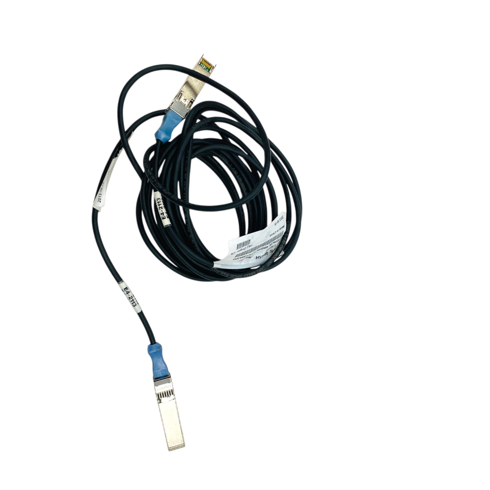 IBM 46K6184 Amphenol 10G SFP+ Direct Attach Copper DAC Cable 30AWG, 16 Ft