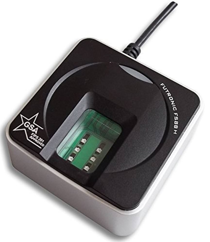 Futronic FS88H FIPS201/PIV USB 2 - Fingerprint Scanner  Biometric - Brand New