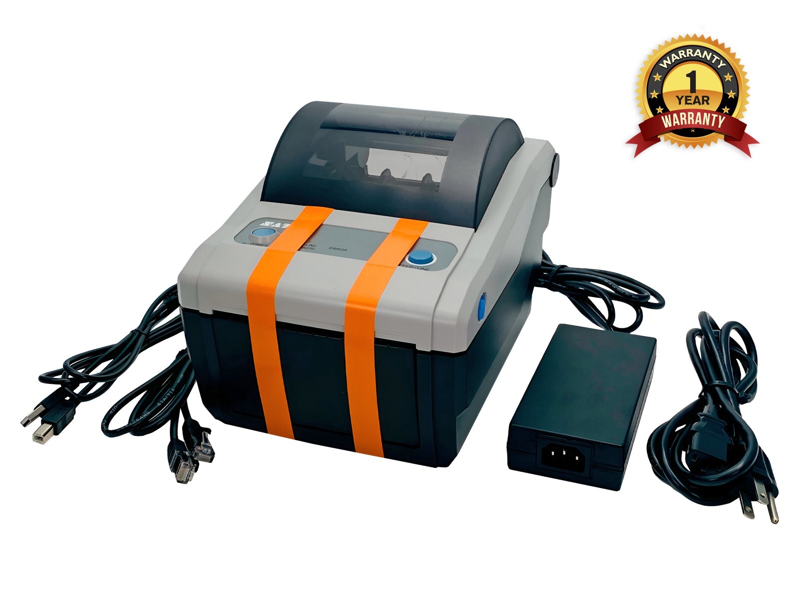 Refurbished SATO CG412DT Direct Thermal Label Printer 300 dpi USB LAN 🔥 BUNDLE