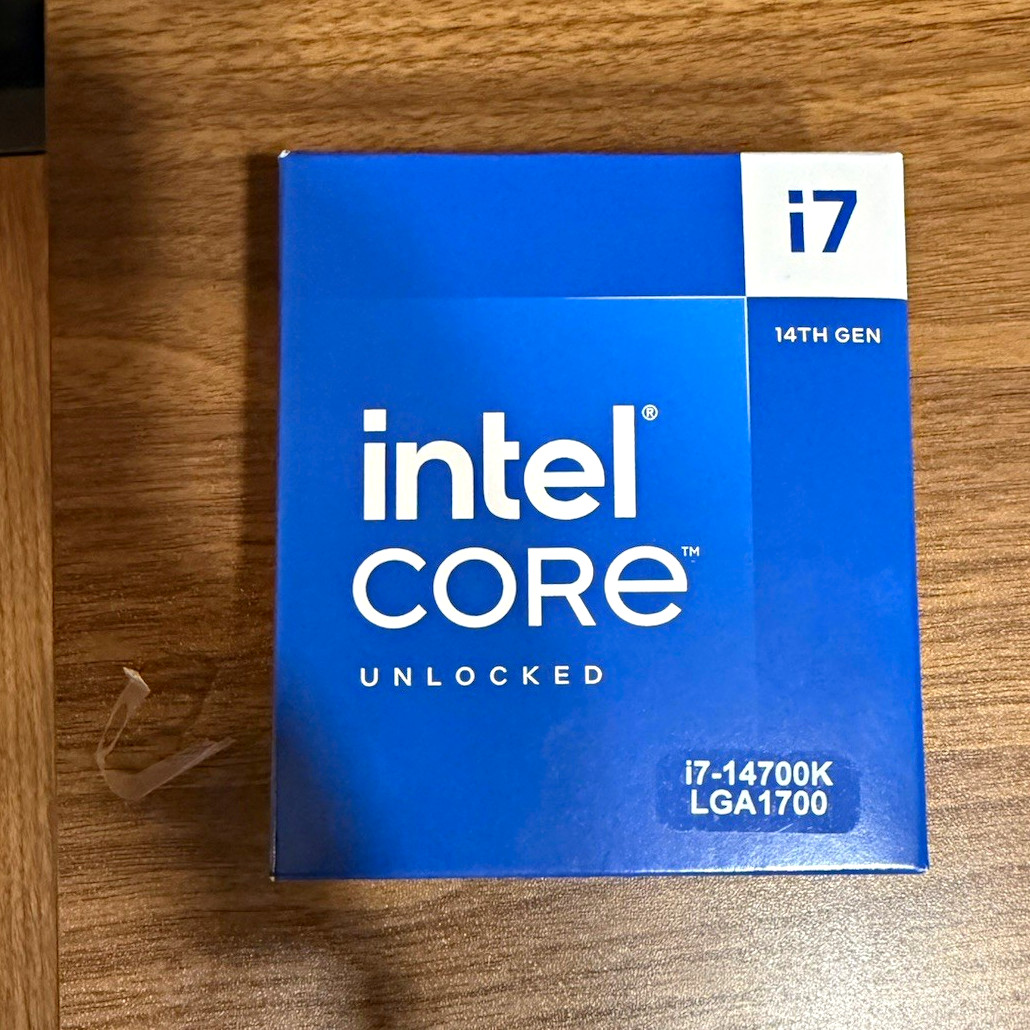 Intel Core i7-14700K 14th Gen LGA1700 20-Core 3.4GHz Desktop CPU