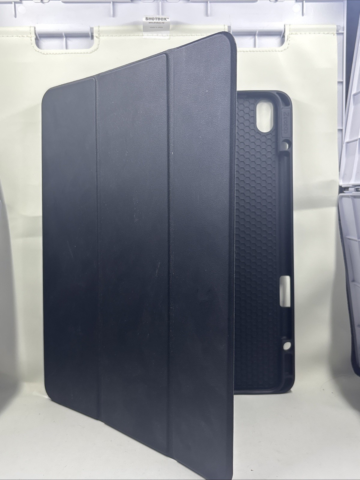 Ztotop Case for iPad - Slim Lightweight Trifold Stand Smart Cover - Black