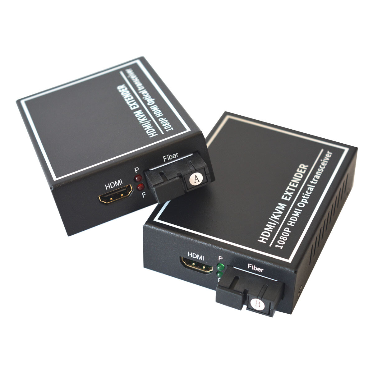 Premium HDMI extenders over single Fiber Optic up 20Km SC Sender Receiver 1Pair