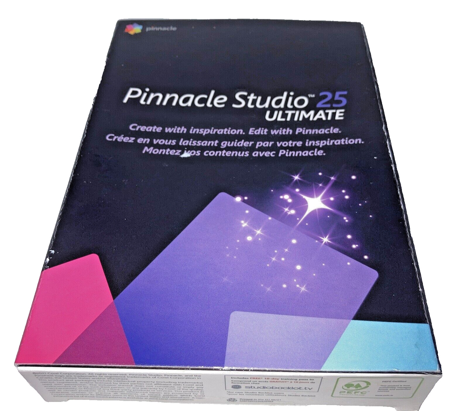 pinnacle Studio 25 Ultimate 8K import 4K editing  windows 10