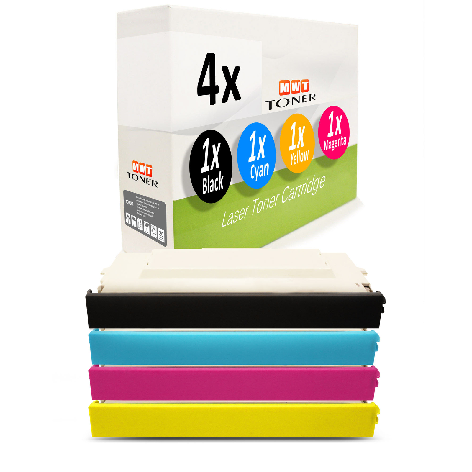 4x Compatible Laser Toner Cartridge for Ricoh Aficio SP C-210-sfCL-1000-n CL-800