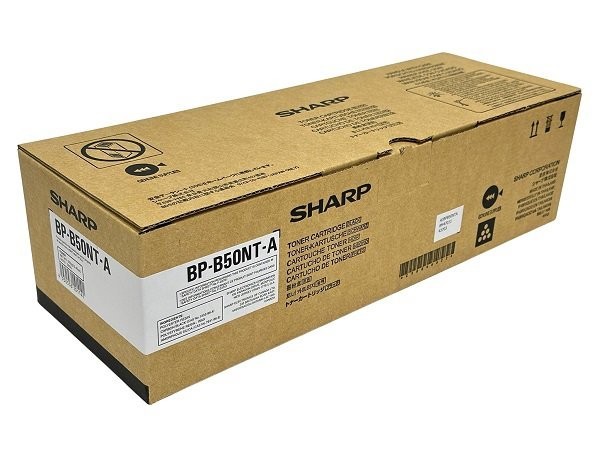 (New In the Box)Genuine Sharp BP-B50NTA (BPB50NTA) Black Toner Cartridge