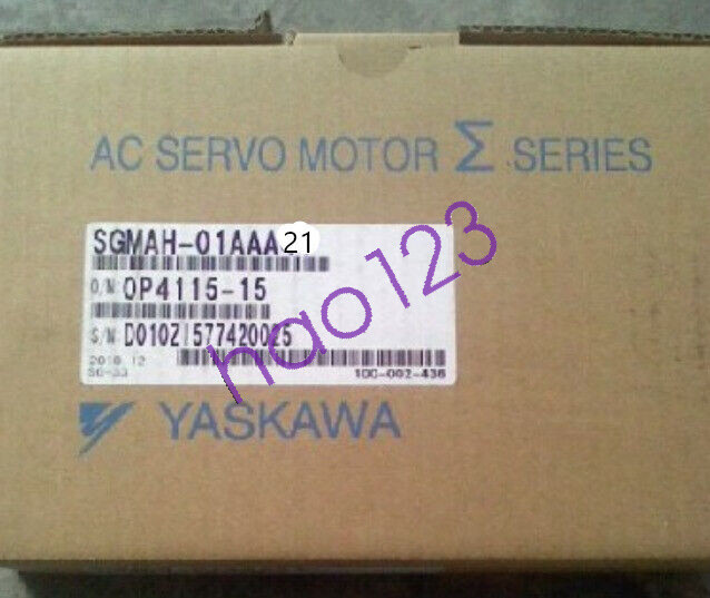 1pcs YASKAWA AC SERVO MOTOR SGMAH-01AAA2C NEW ORIGINAL DHL/FedEx