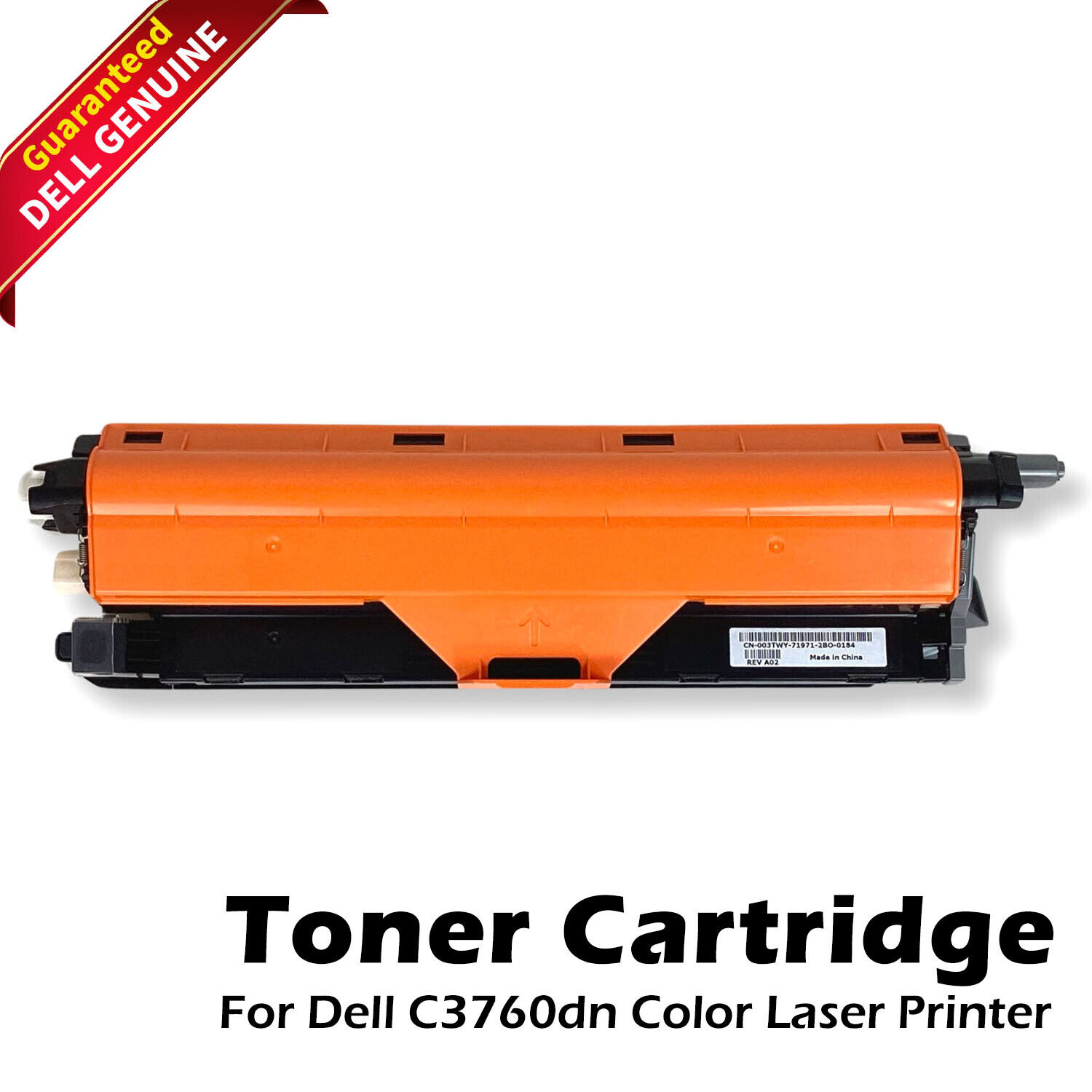 New Dell OEM Black Toner Cartridge for C3760dn Color Laser Printer 03TWY