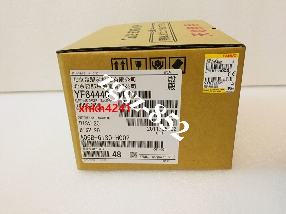 FANUC A06B-6079-H206 Servo Driver A06B6079H206 Brand New Fast Shipping FedEx DHL