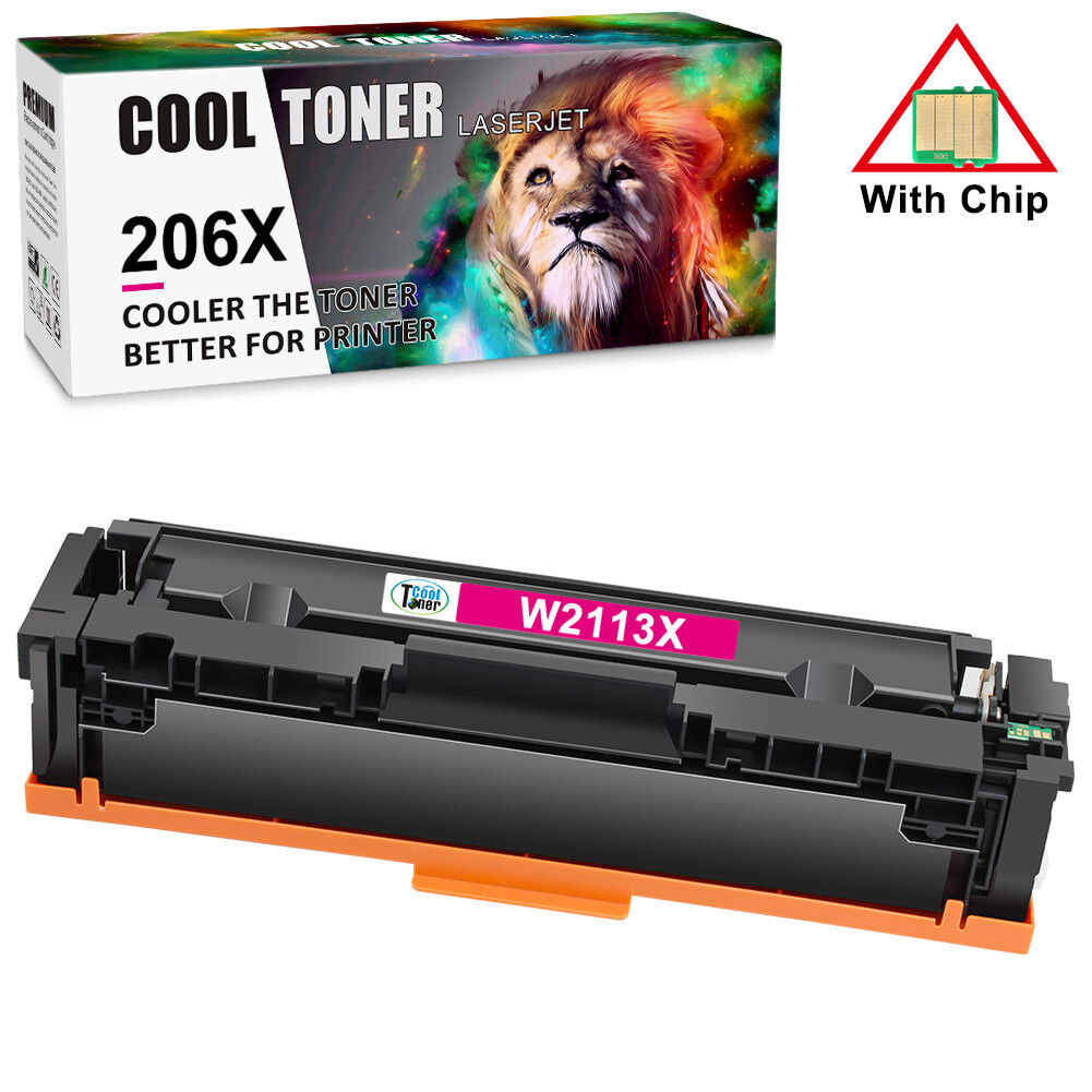 W2110A For HP 206A 206X Toner W2110X Laserjet Pro MFP M283cdw M283fdw Lot