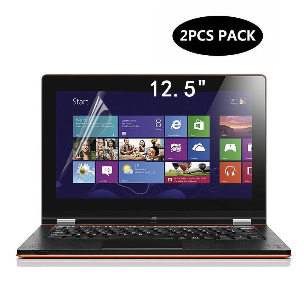 2X Clarity Anti Glare/Blue-Ray Screen Protector For Dell Latitude 12 7000 7200