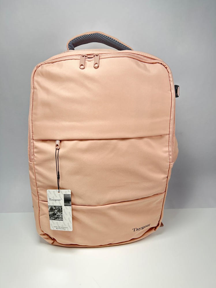 Taygeer 40L Travel Laptop Backpack 17.3" Carry On TSA Friendly Amour, Pink