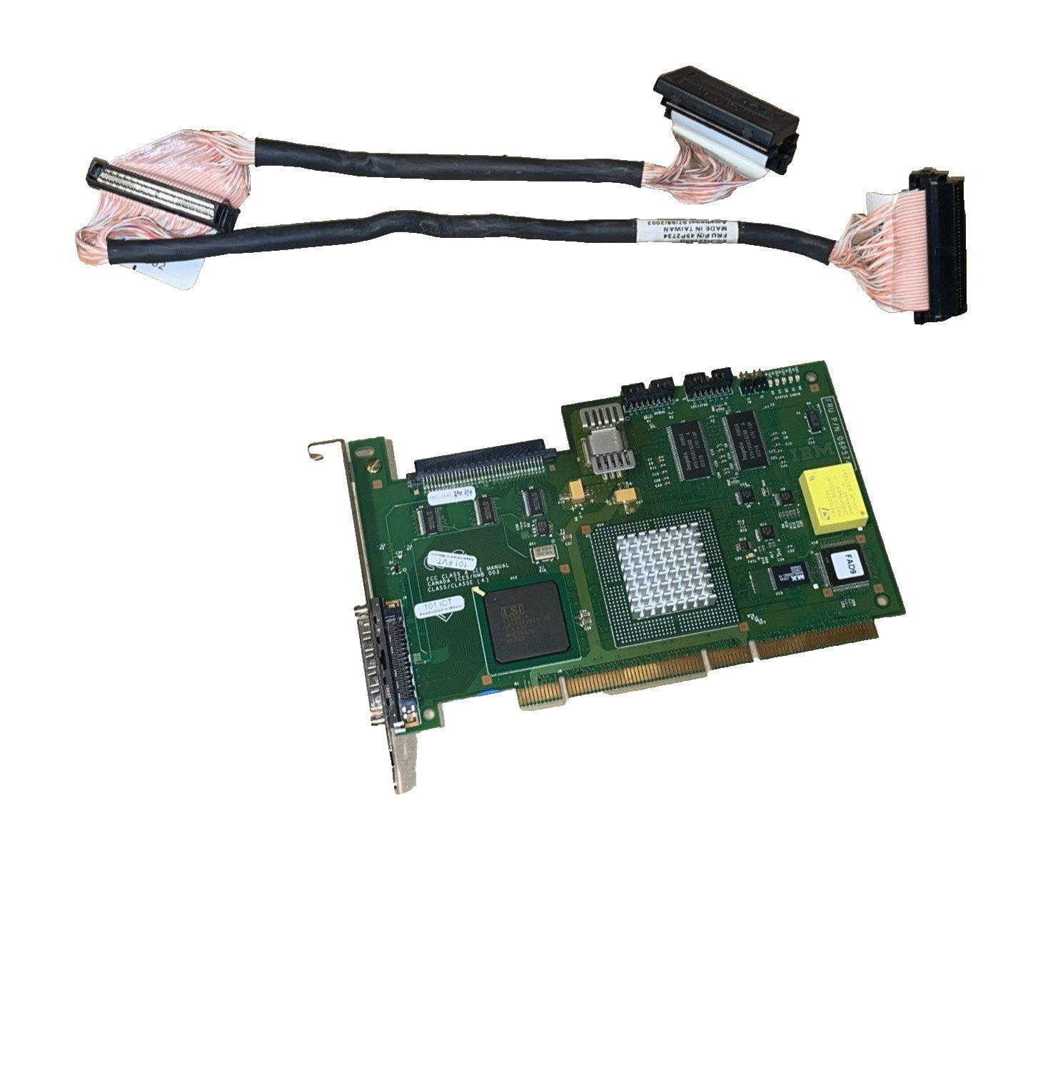 Genuine IBM PCI SCSI Controller FRU 06P537-HD68 Channel Server / Storage Card