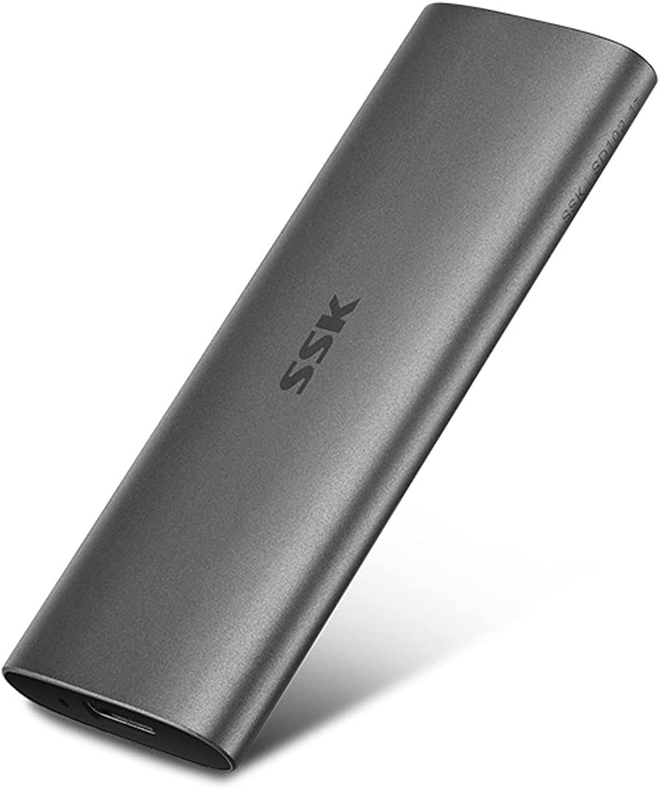 SSK 1TB Portable External SSD,USB3.2 Gen2（6Gbps） Ultra Speed External Solid Stat