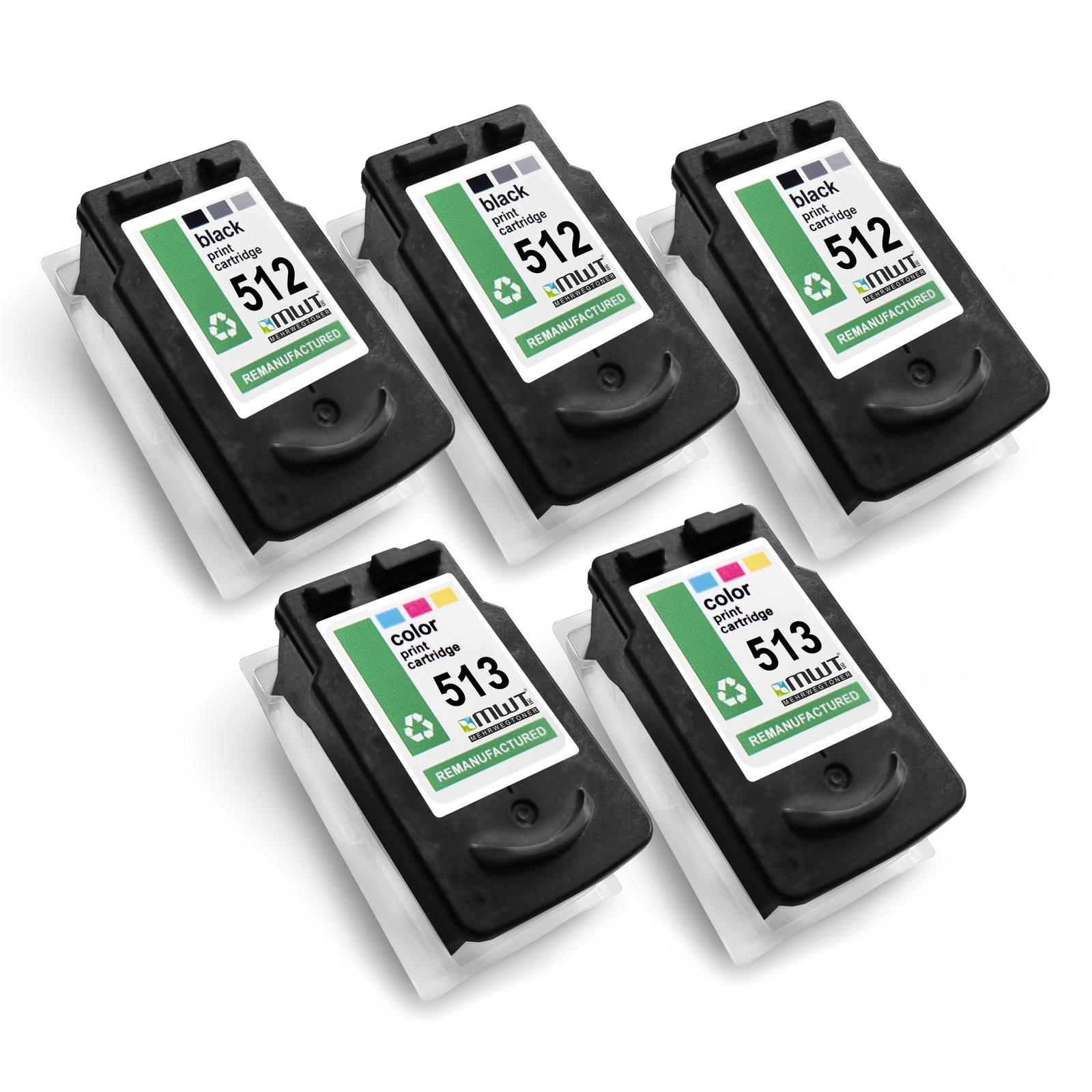 5x per Cartridge 3+2 XXL for Canon Pixma MP-250 MX-350 MX-320 MX-420 MP-260