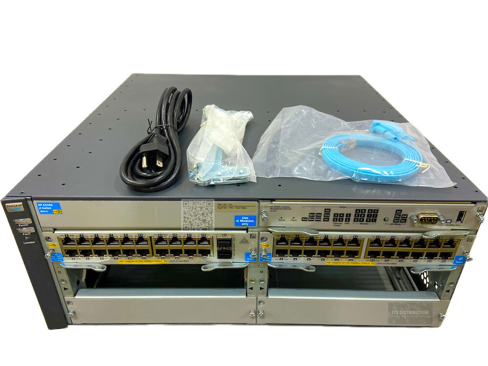 J9533A I HP E5406-44G-PoE zl J8697A J9534A J9536A Switch Chassis