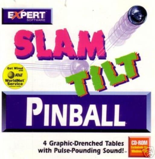Slam Tilt Pinball PC CD 4 space demon hell metal pirate themed tables balls game