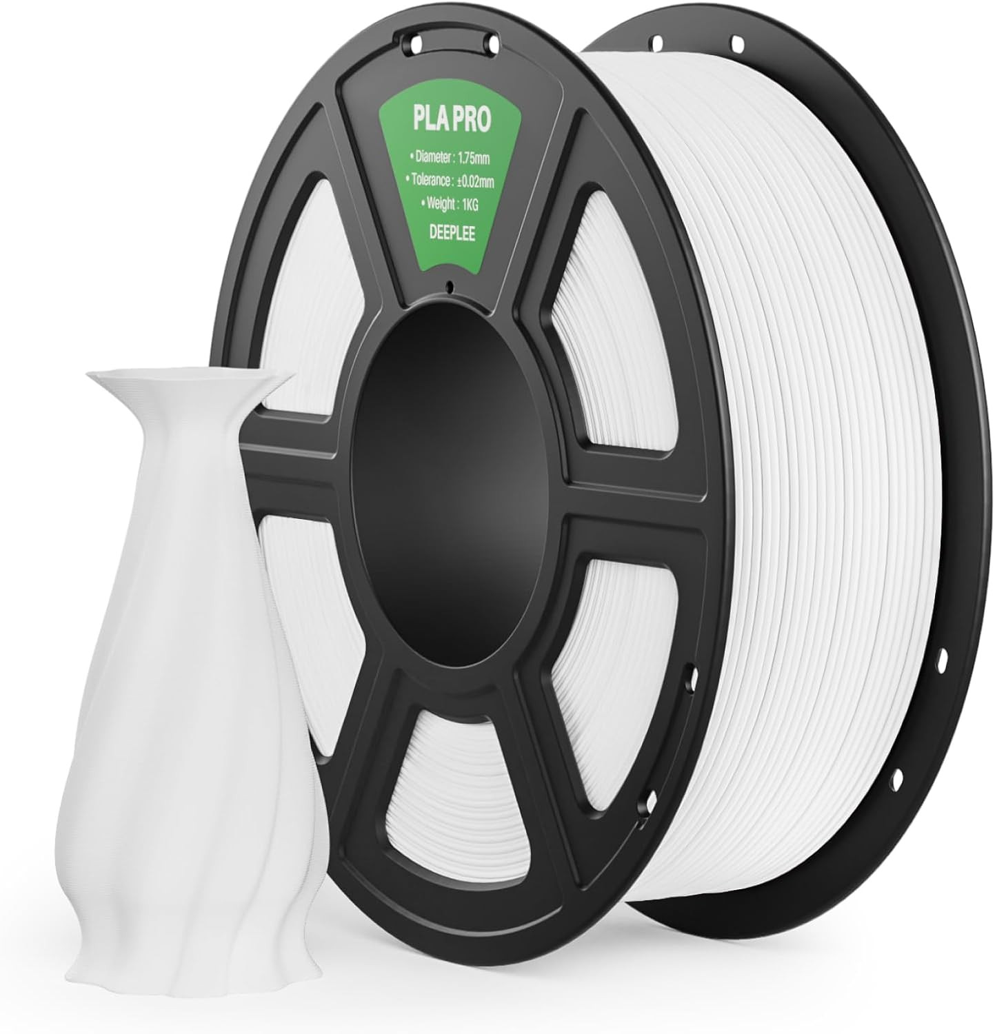 PLA PRO 3D Printing Filament 1.75Mm 1KG White