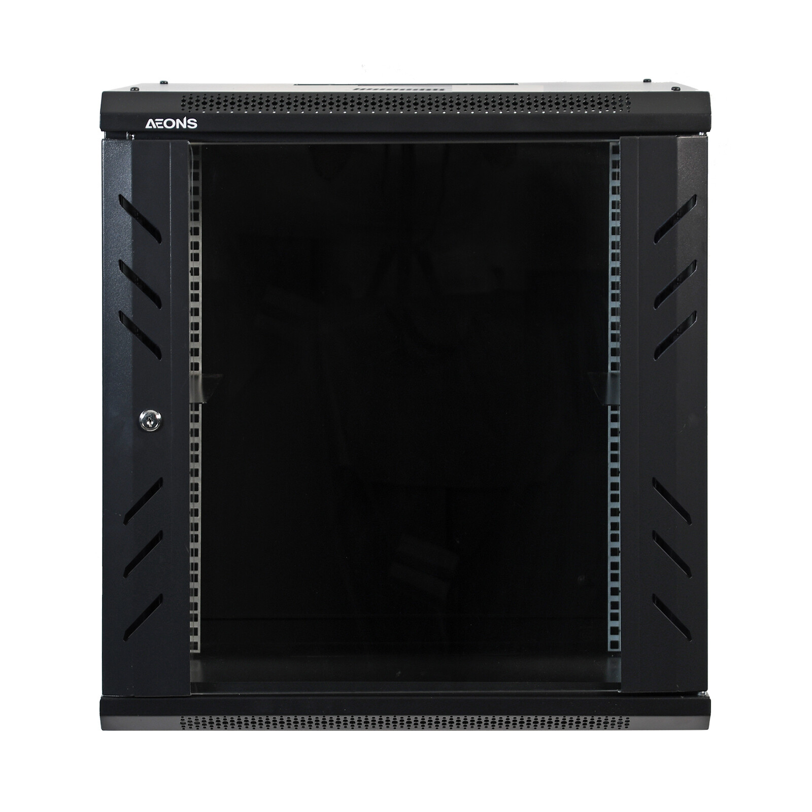 Aeons 12U Professional WallMount 19-inch Network Server Rack Cabinet Low-Profile