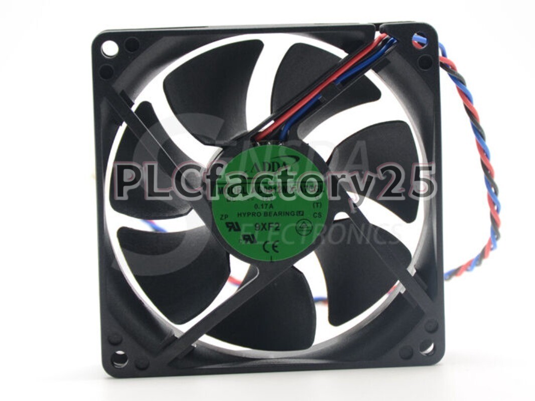 Brand ADDA AD0912MX-A76GL 9025 9CM DC 12V 0.17A HP P/N:447580-001 axial fan