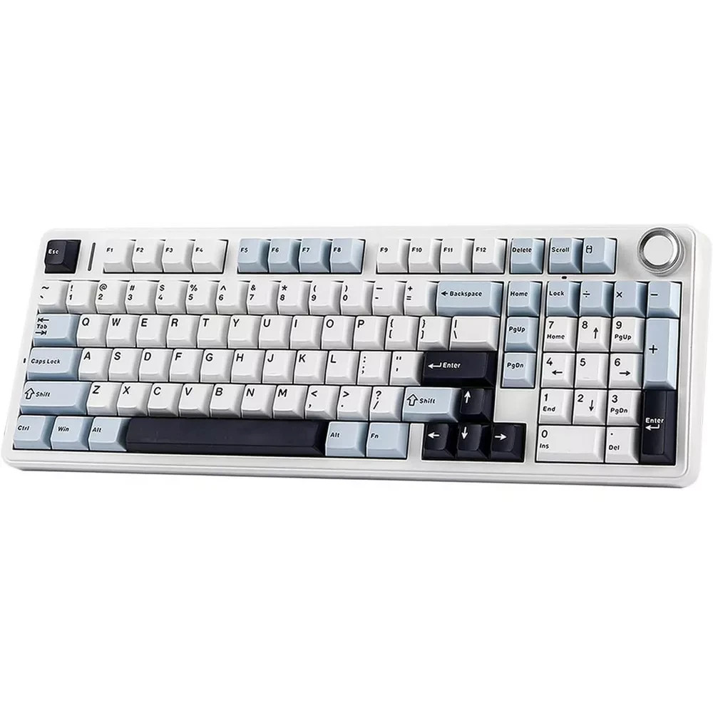 AULA F99 Pro Wireless Mechanical Keyboard White/Blue/Black  - NEW