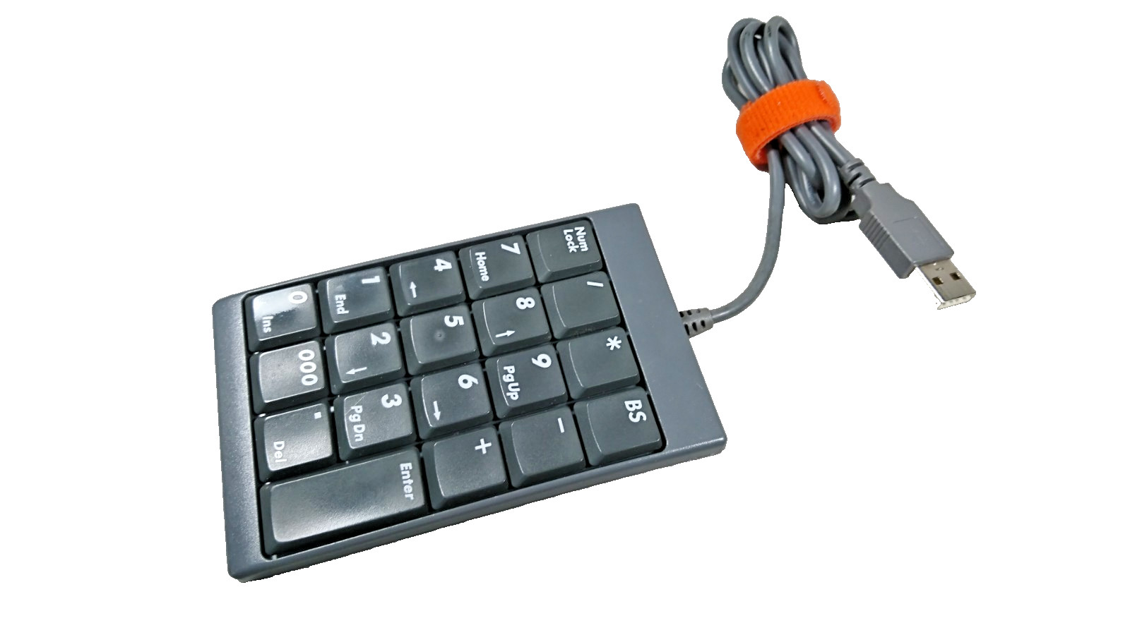 Fellowes Portable 19 Keys USB Wired Mini Digital Keyboard Number Numeric Keypad